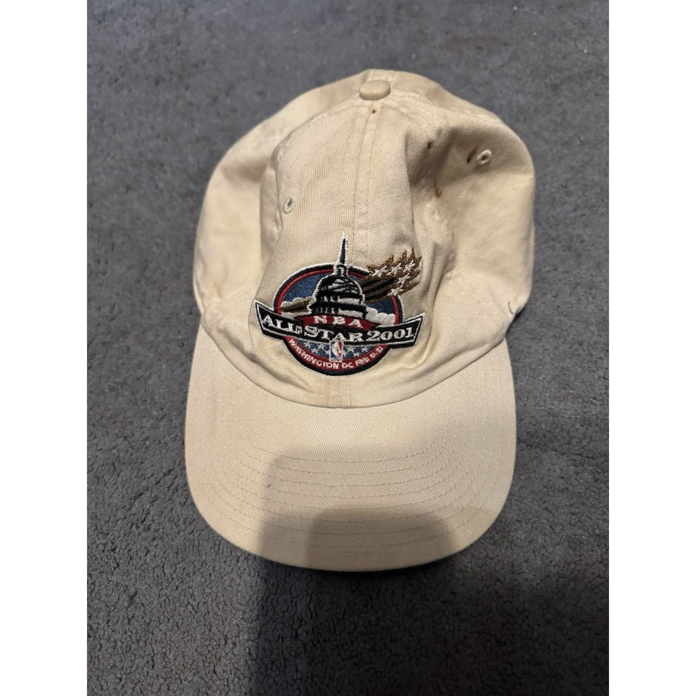 NBA All Star Game 2001 Hat Washington DC Twins Enterprise Distressed Y2K